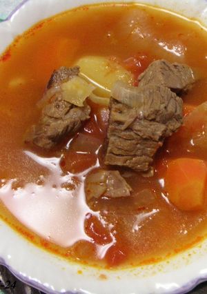 台湾家庭料理♪野菜たっぷり♪牛肉スープ-レシピのメイン写真