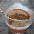 ストローでプリンシェイク風(飲むプリン)