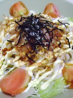 サラダうどん-レシピのメイン写真