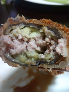 なす丸ごとはさみ揚げ-レシピのメイン写真