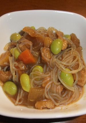 カレー春雨-レシピのメイン写真