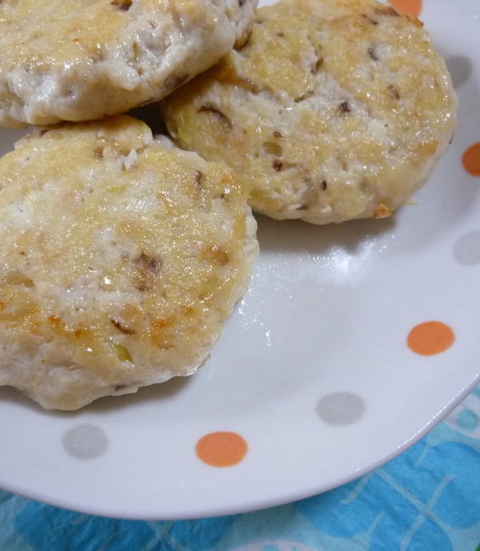 離乳食 ほんのり味つき手づかみバーグ-レシピのメイン写真