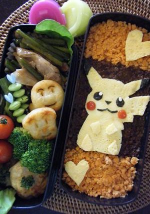 ☆ピカチュウ弁当を簡単に！☆-レシピのメイン写真