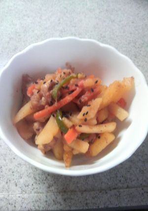おいものきんぴら-レシピのメイン写真