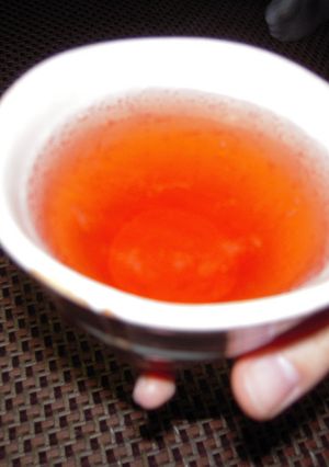 ブルーベリー酒のサイダー割り-レシピのメイン写真