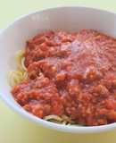 【保育所】スパゲティミートソース