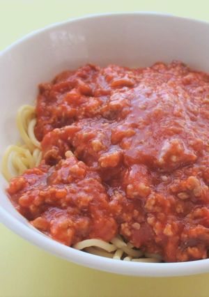 【保育所】スパゲティミートソース-レシピのメイン写真