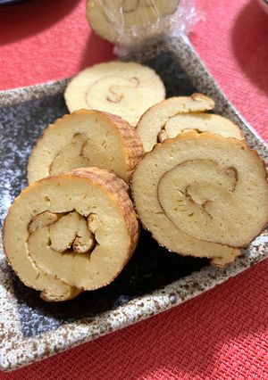伊達巻きの巻き方-レシピのメイン写真