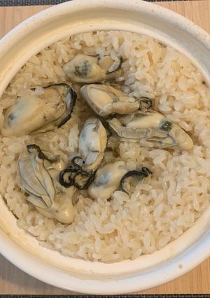 土鍋牡蠣飯-レシピのメイン写真