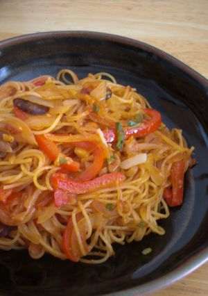 お坊さんの野菜たっぷり田舎風パスタ-レシピのメイン写真