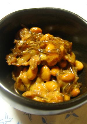 こっくり甘辛☆お肉とこんにゃく納豆-レシピのメイン写真