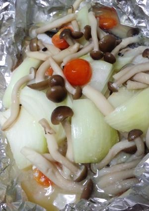 タラときのこのホイル蒸し-レシピのメイン写真
