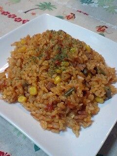 ★炊飯器deトマトピラフ★-レシピのメイン写真