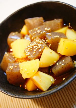 ✿じゃがいもと蒟蒻のコチュジャン煮✿-レシピのメイン写真
