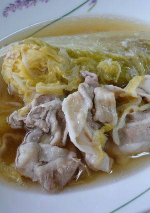 ホッとする☆白菜と豚肉の煮物-レシピのメイン写真
