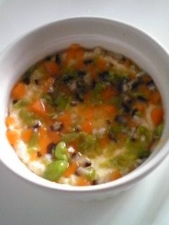 【離乳食】野菜あんかけ茶碗蒸し-レシピのメイン写真