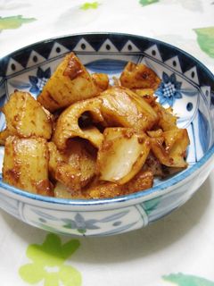 レンコンの甘辛炒め-レシピのメイン写真