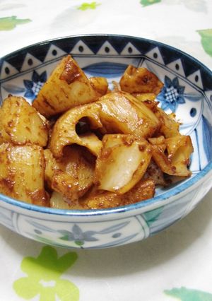 レンコンの甘辛炒め-レシピのメイン写真