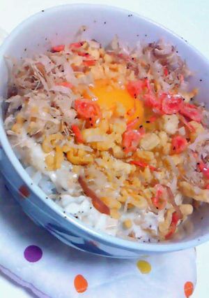 海老天な？タマゴかけご飯-レシピのメイン写真