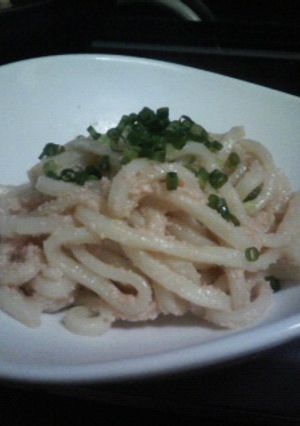 めんたいバター焼うどん-レシピのメイン写真