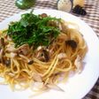 ささみとしめじの柚子胡椒パスタ