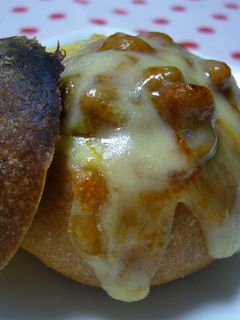 パンの器でかんたん納豆ピザ☆-レシピのメイン写真