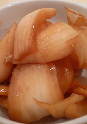 漬け物好きの新玉ねぎの醤油漬け-レシピのメイン写真
