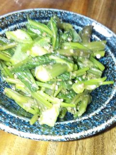 空芯菜の簡単和え物-レシピのメイン写真