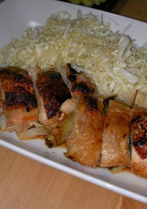 ☆鶏肉のネギ巻き☆-レシピのメイン写真