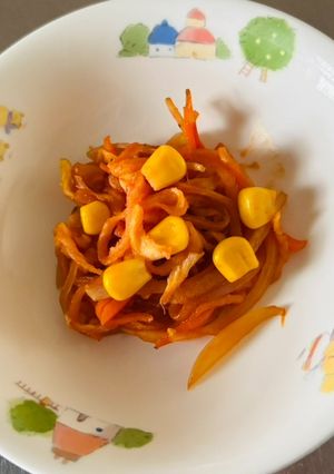 【保育所給食】切り干し大根ナポリタン-レシピのメイン写真