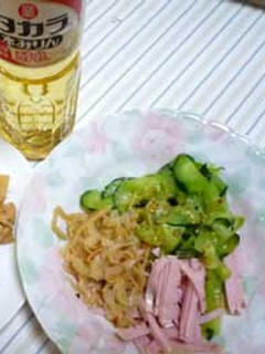タカラ本みりんでくらげの酢の物!-レシピのメイン写真