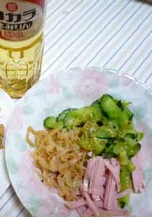 タカラ本みりんでくらげの酢の物！-レシピのメイン写真