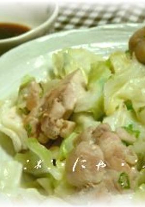 フライパンでちゃちゃっと☆鶏キャベポン-レシピのメイン写真