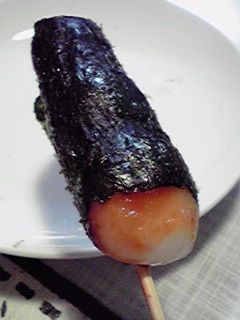 簡単おやつ 白玉の磯辺焼き-レシピのメイン写真