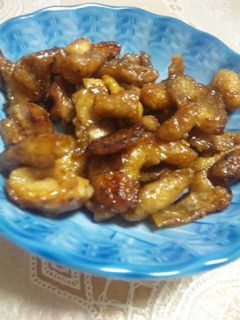 簡単おつまみ☆こんがり鶏皮☆-レシピのメイン写真