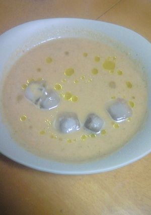 冷たいピリ辛サラダスープ　ガスパチョ-レシピのメイン写真