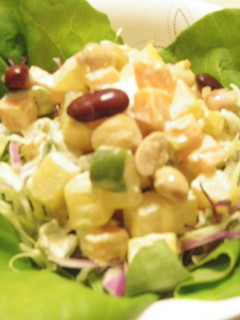 お豆と野菜のコロコロサラダ-レシピのメイン写真