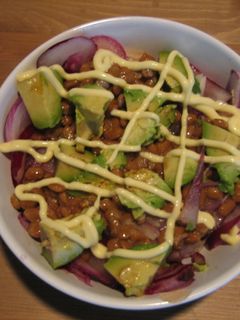アボマヨ納豆丼-レシピのメイン写真