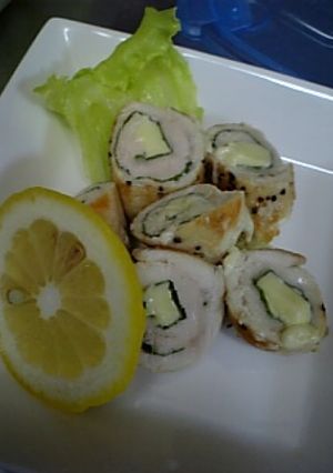 減塩ささみチーズロール-レシピのメイン写真