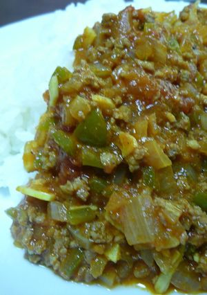 簡単!野菜たっぷりキーマカレー-レシピのメイン写真