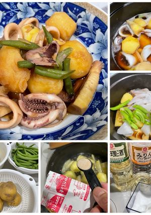 簡単　真竹とじゃがいもの煮物（2026-レシピのメイン写真