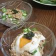簡単!つるっと!おくら納豆の冷奴☆
