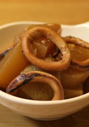 冷凍で下ごしらえ!イカと大根の煮物-レシピのメイン写真