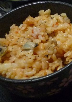 しじみトマト炊き込みご飯★-レシピのメイン写真