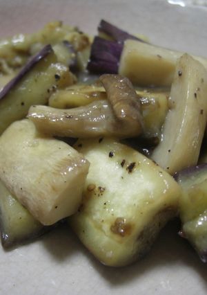 ○エリンギと茄子のバターソテー○-レシピのメイン写真