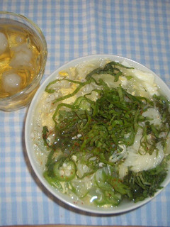 おくらトロトロにゅうめん-レシピのメイン写真