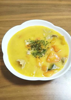 レンジで時短♡南瓜シチュー-レシピのメイン写真