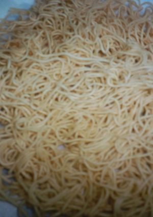 そうめんが残ったら☆あんかけ焼きそば？！-レシピのメイン写真