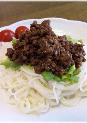 あまから★肉味噌のっけそうめん-レシピのメイン写真