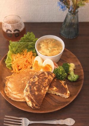 ふわふわ🐟ツナマヨケーキ-レシピのメイン写真